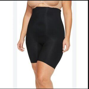 Spanx Thinstincts High Waisted Mid Thigh Short 10006P Plus Size 1X